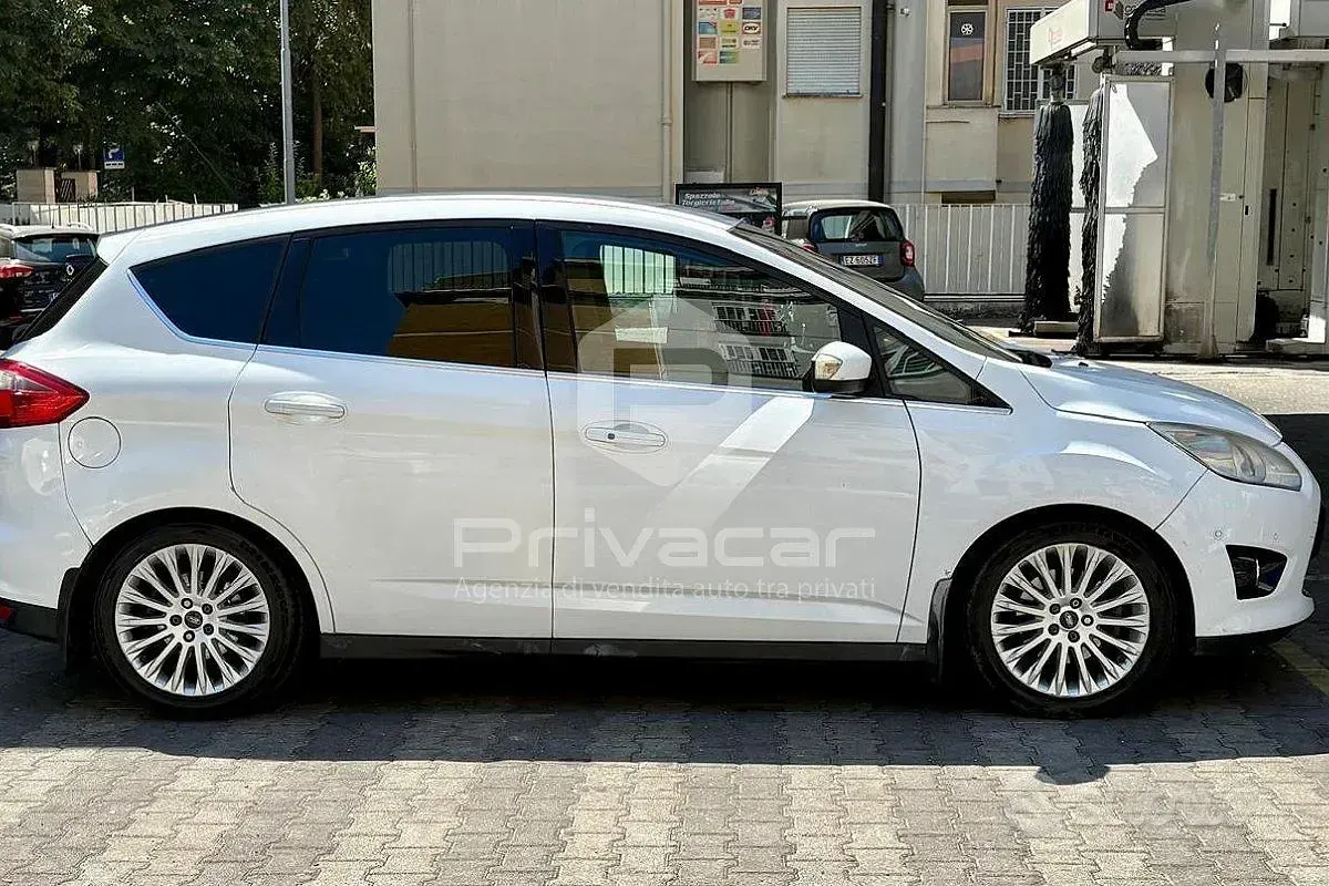 Usata Ford C-MAX Titanium 163 CV (119 kW) 2012 Bianco Monovolume