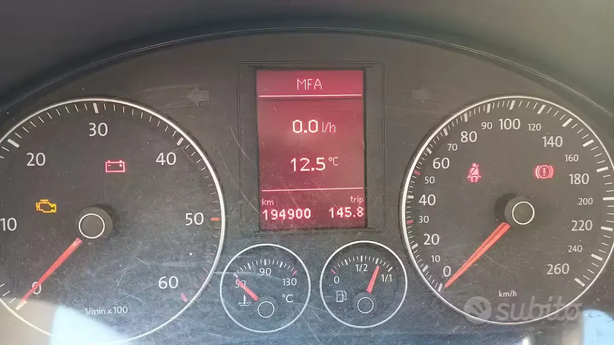 Usata VW Golf VI Comfortline 105 CV (77 kW) 2008 Grigio Utilitaria