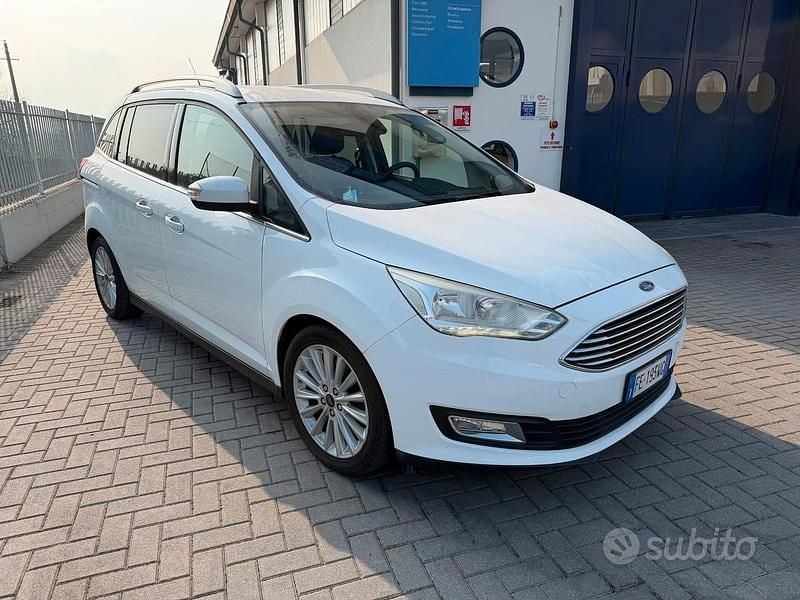 Usata Ford C-MAX Business Edition 120 CV (88 kW) 2016 Bianco Monovolume