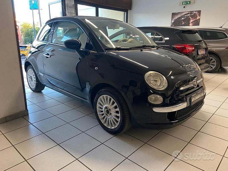 Usata Fiat 500 Lounge 69 CV (50 kW) 2011 Blu Berlina