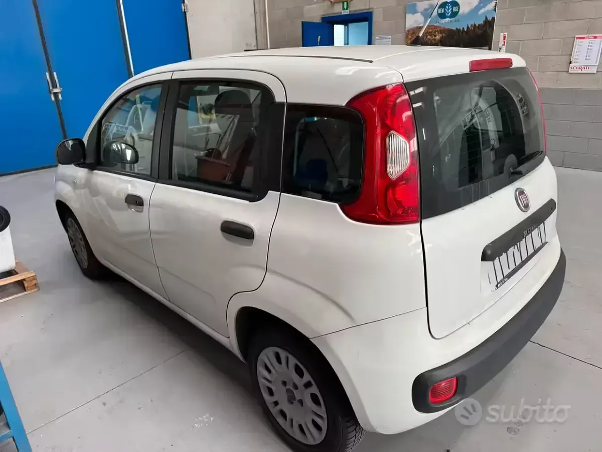 Usata Fiat Panda 75 CV (55 kW) 2014 Bianco Utilitaria