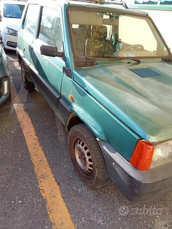 Usata Fiat Panda 39 CV (28 kW) 2000 Verde Utilitaria