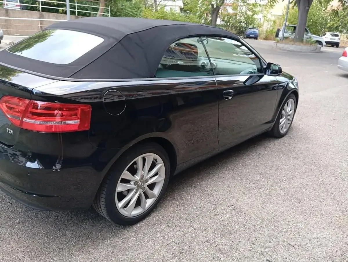 Usata Audi A3 Cabriolet 140 CV (102 kW) 2011 Nero Cabrio