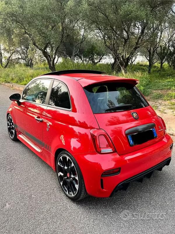 Usata Abarth 595 Competizione 180 CV (132 kW) 2019 Rosso Berlina