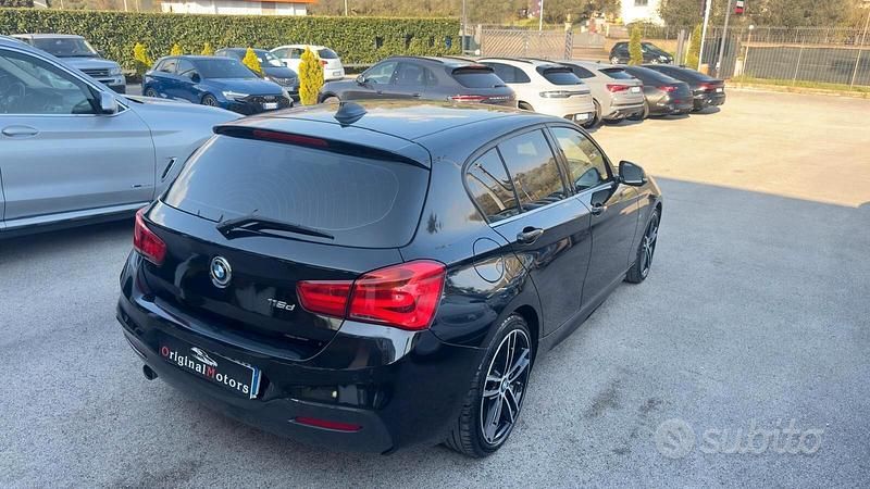 Usata BMW 116 M Sport 115 CV (84 kW) 2019 Nero Utilitaria
