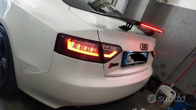 Usata Audi A5 180 CV (132 kW) 2009 Bianco Coupé