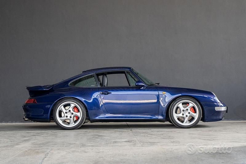 Usata Porsche 993 Turbo 1995 Blu Coupé
