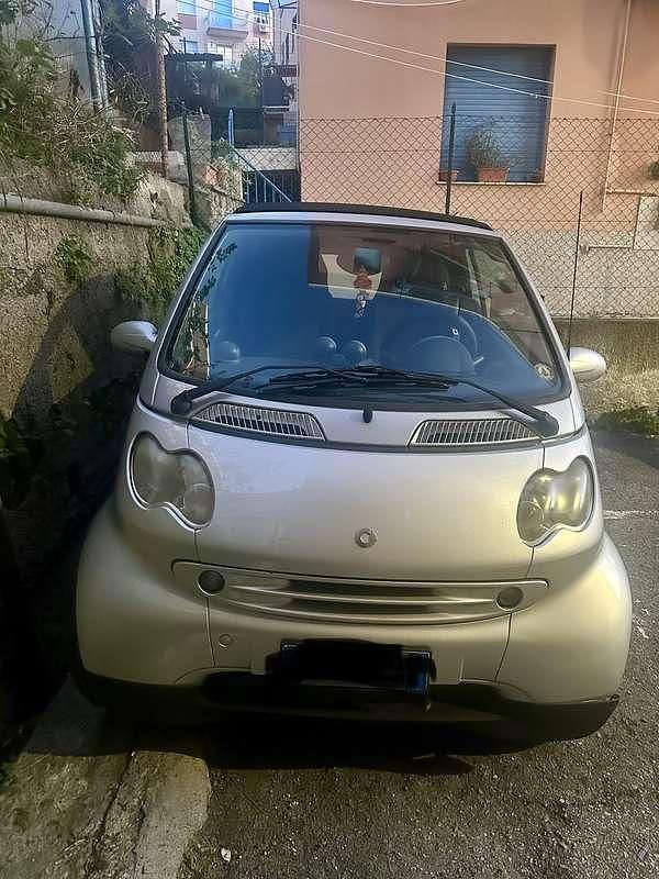 Usata Smart ForTwo Cabrio Brabus 75 CV (55 kW) 2003 Argento Cabrio