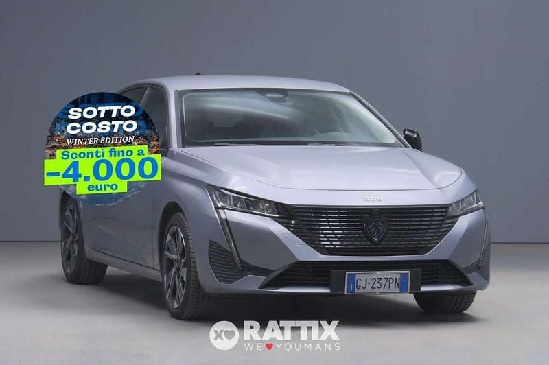 Grigio artense Usata 2022 Peugeot 308 Allure Tre volumi | 14.388 € (Super prezzo) - Immagine 1/4