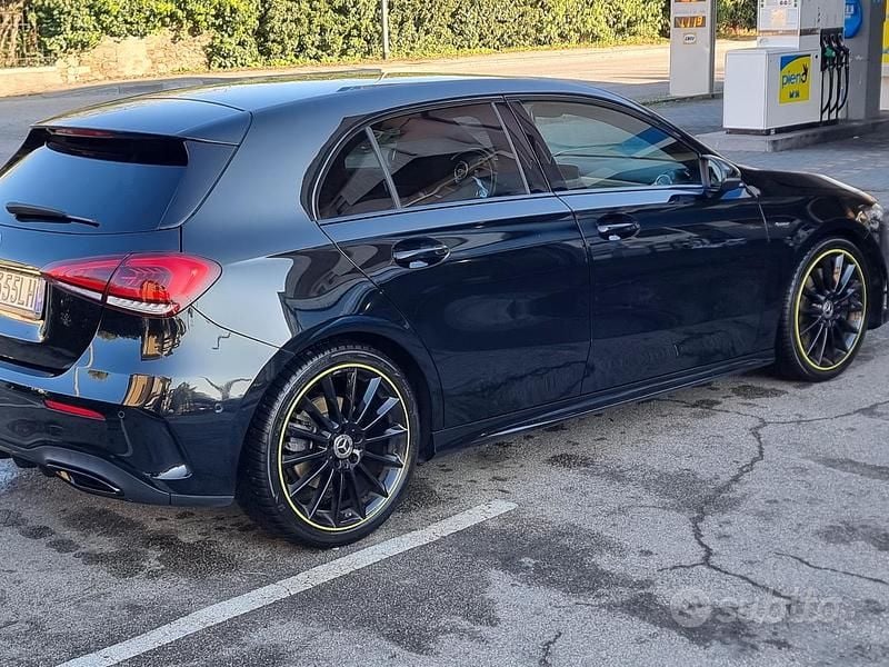 Brugt Mercedes A250 AMG 224 HK (164 kW) 2019 Sort Sedan