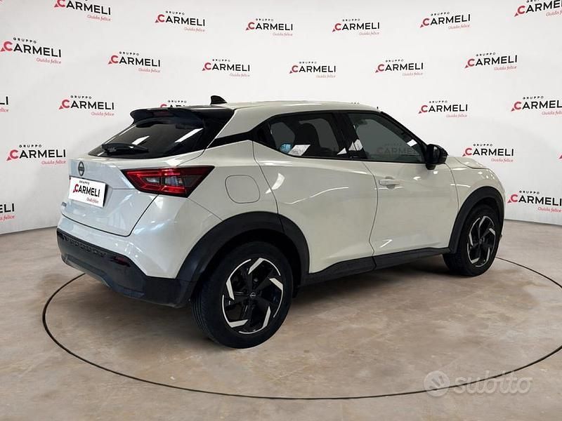 Usata Nissan Juke N-Connecta 114 CV (83 kW) 2023 White pearl brilliant SUV