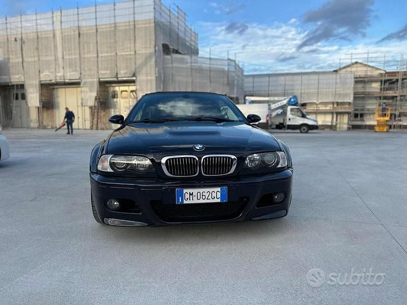Usata BMW M3 343 CV (252 kW) 2002 Nero Cabrio