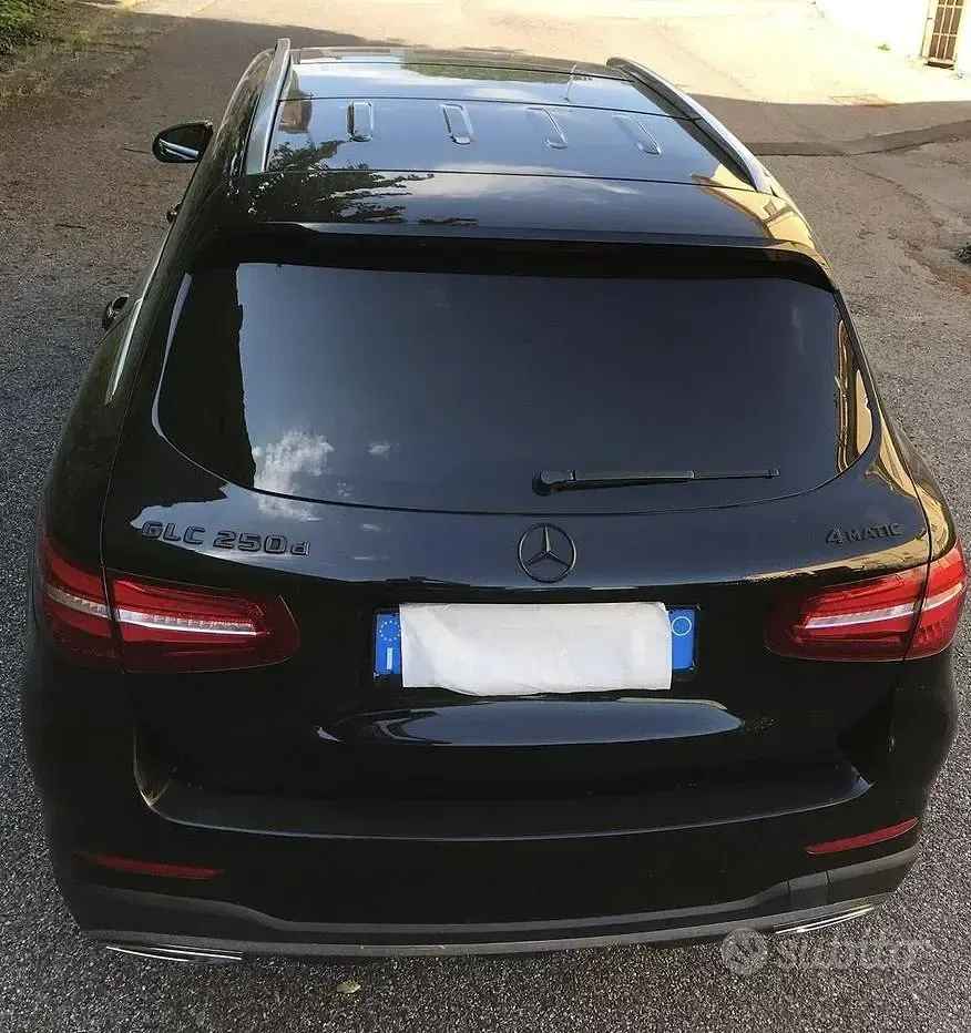Usata Mercedes GLC250 204 CV (150 kW) 2015 Nero SUV