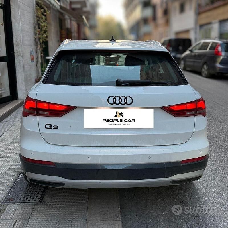 Usata Audi Q3 Advanced 150 CV (110 kW) 2020 Bianco SUV