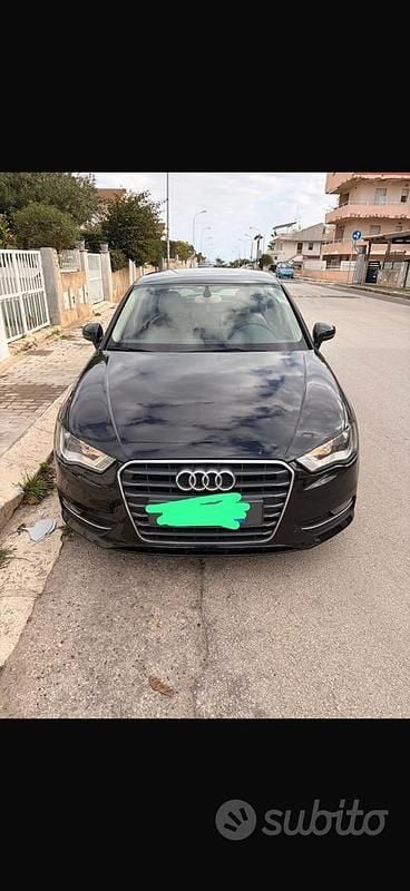 Usata Audi A3 150 CV (110 kW) 2013 Nero Berlina