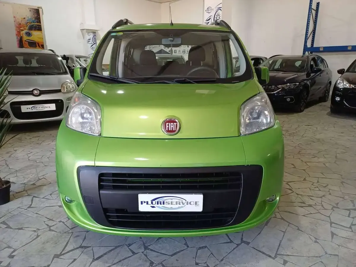Usata Fiat Qubo Active 73 CV (53 kW) 2009 Verde Monovolume