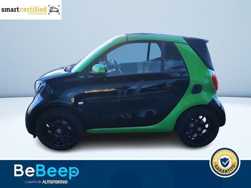 Usata Smart ForTwo Electric Drive Passion 60 kW (82 CV) 2020 Nero metallizzato Cabrio