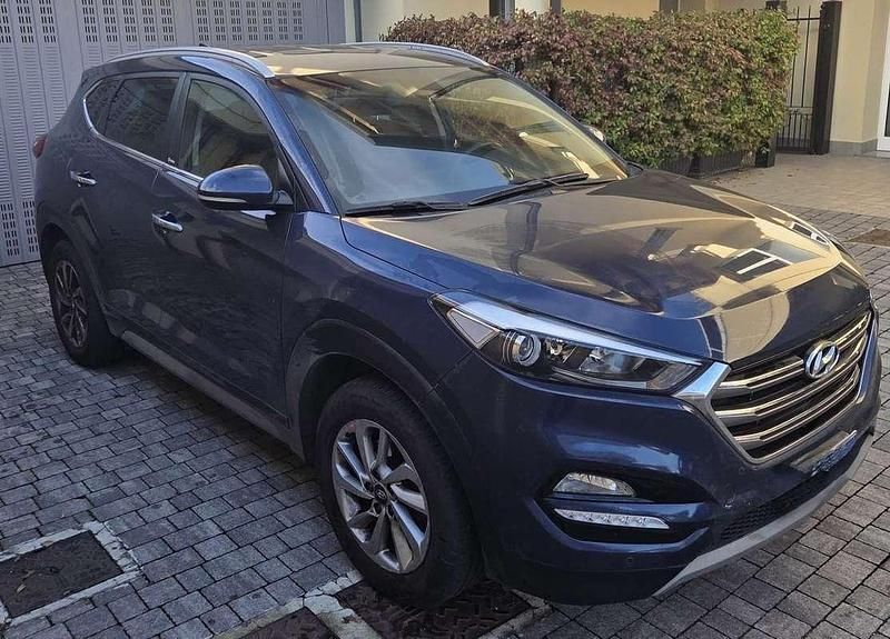 Usata Hyundai Tucson Xpossible 116 CV (85 kW) 2017 Blu/azzurro SUV