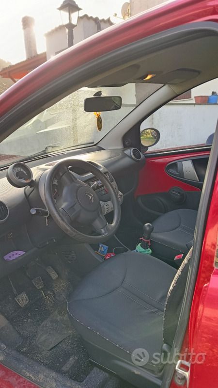 Usata Citroën C1 68 CV (50 kW) 2013 Rosso Utilitaria