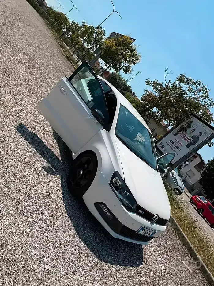 Usata VW Polo GTI 179 CV (131 kW) 2012 Bianco Utilitaria