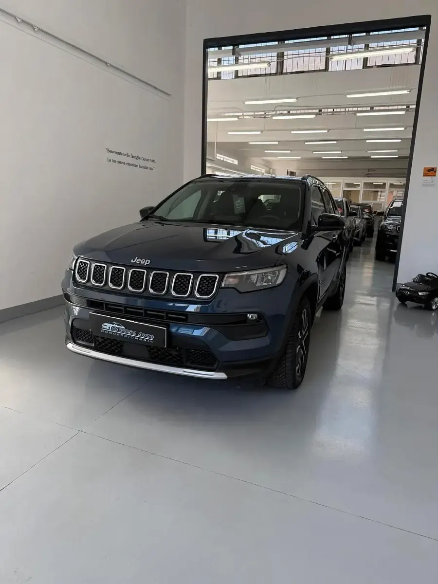 Usata Jeep Compass Limited 130 CV (95 kW) 2023 Blu SUV