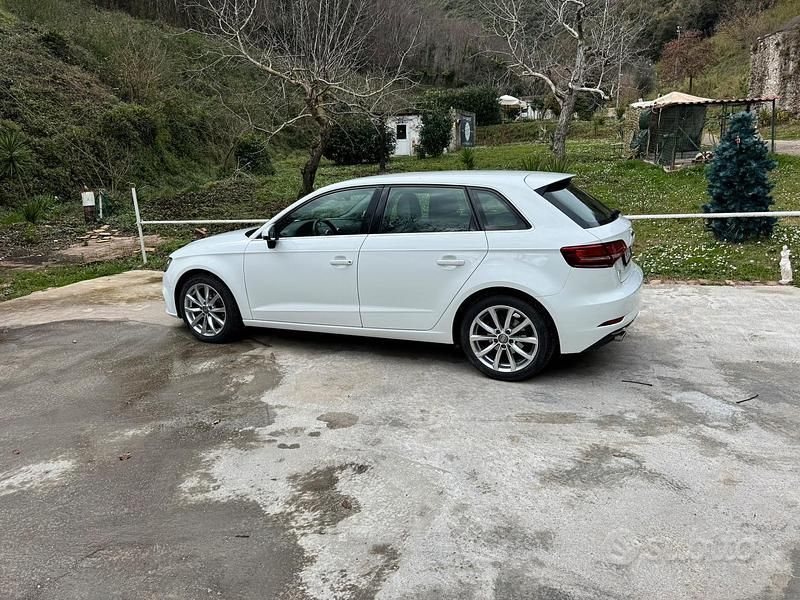 Usata Audi A3 2017 Bianco Berlina