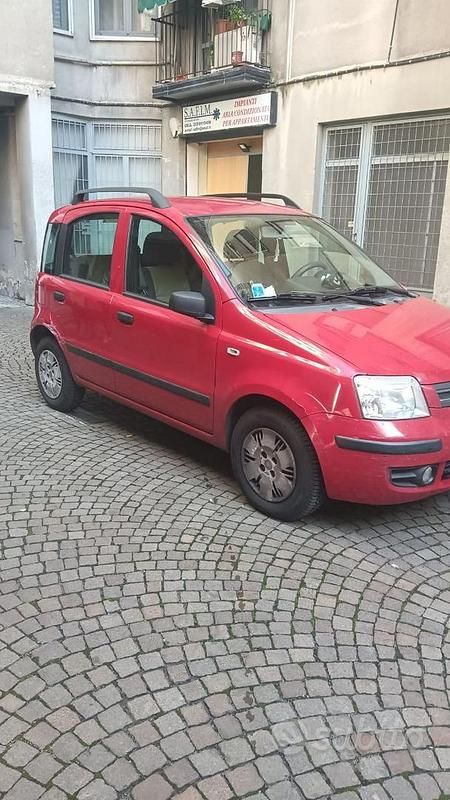 Usata Fiat Panda 2009 Rosso Utilitaria