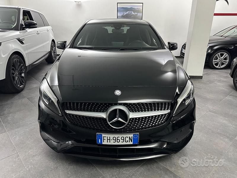 Usata Mercedes A200 Premium 135 CV (99 kW) 2017 Nero Berlina