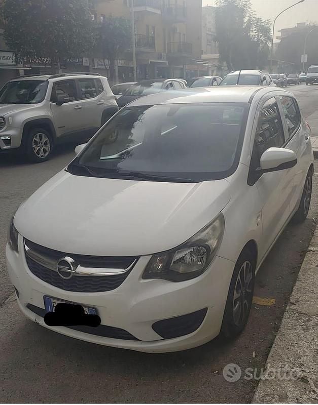 Usata Opel Karl 75 CV (55 kW) 2016 Bianco Utilitaria