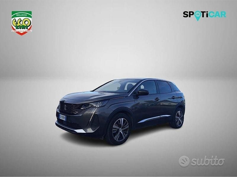 Usata Peugeot 3008 Allure 136 CV (100 kW) 2024 Grigio SUV