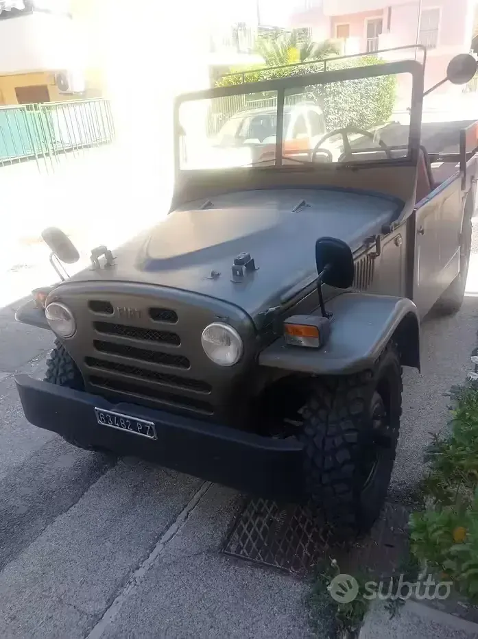 Usata Fiat Campagnola 1970 Verde