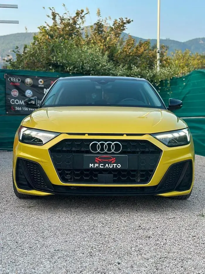 Usata Audi A1 S-Line 110 CV (80 kW) 2023 Giallo SUV