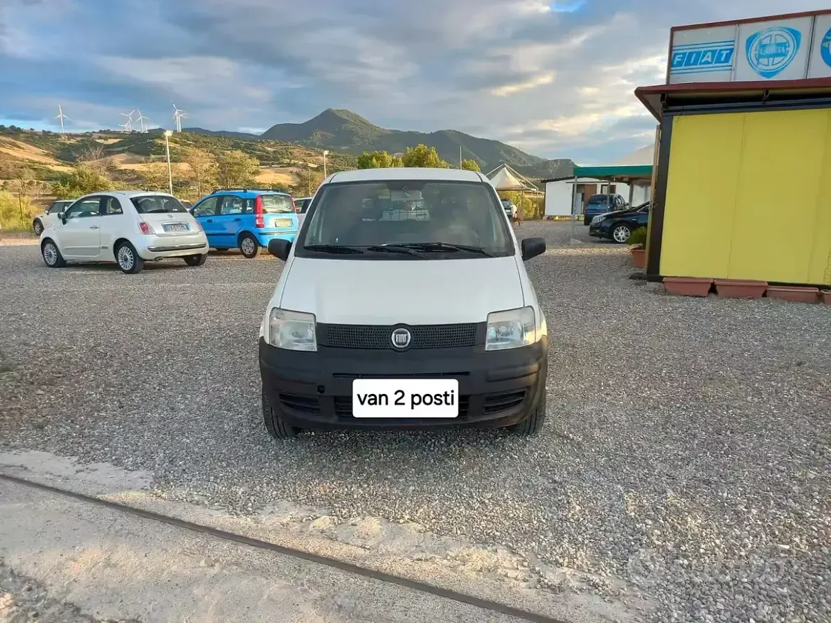 Usata Fiat Panda 60 CV (44 kW) 2008 Bianco Utilitaria