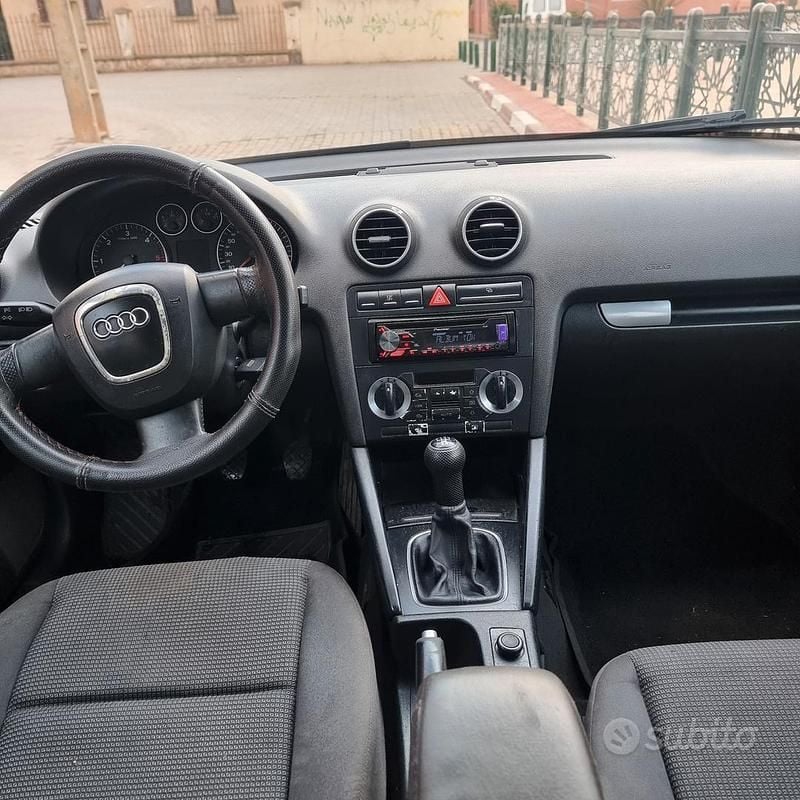 Usata Audi A3 110 CV (80 kW) 2006 Grigio Utilitaria