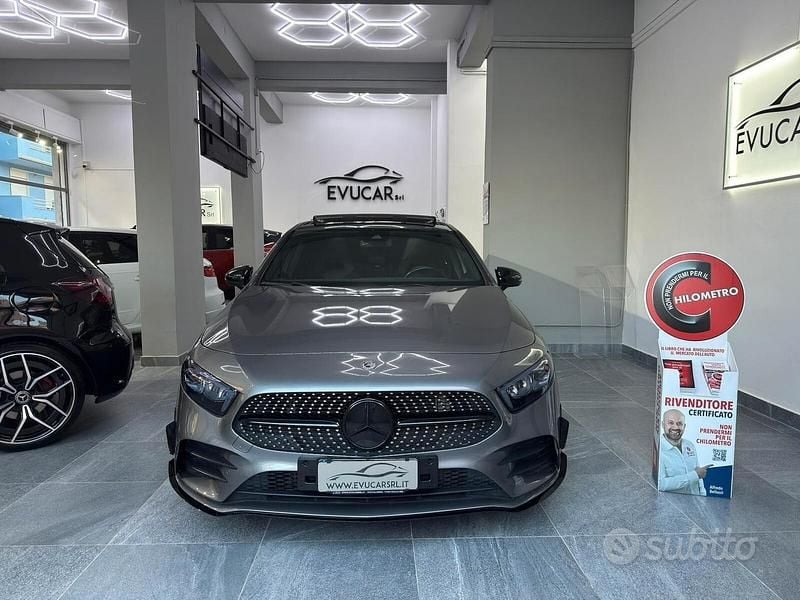 Usata Mercedes A180 Premium 115 CV (84 kW) 2021 Grigio Berlina