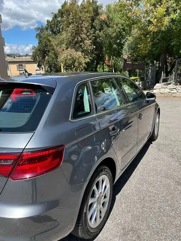 Usata Audi A3 Business 110 CV (80 kW) 2016 Grigio Berlina