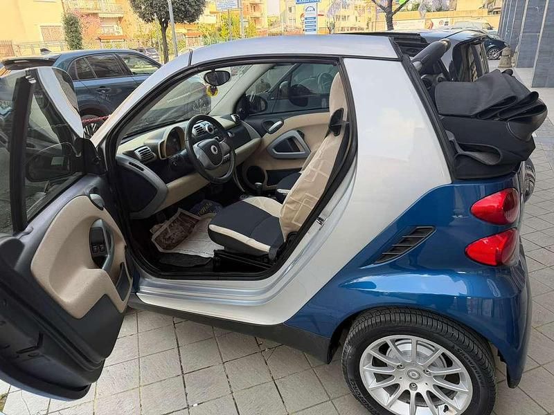 Usata Smart ForTwo Cabrio Passion 71 CV (52 kW) 2009 Blu/azzurro Cabrio