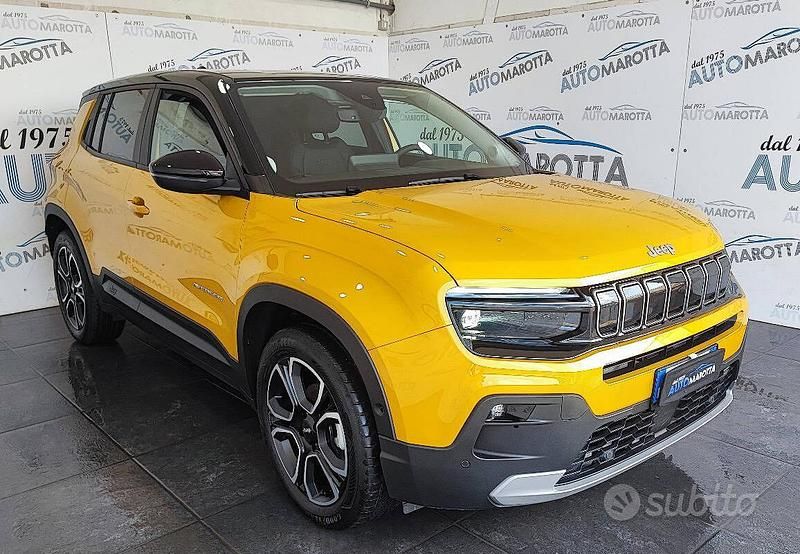 Usata Jeep Avenger Summit 101 CV (74 kW) 2023 Giallo SUV
