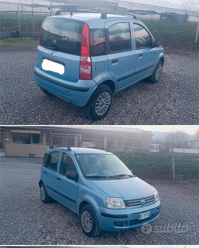 Usata Fiat Panda 77 CV (56 kW) 2008 Blu Utilitaria