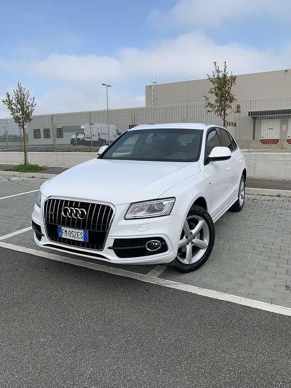 Usata Audi Q5 Advanced Plus 190 CV (139 kW) 2014 Bianco SUV