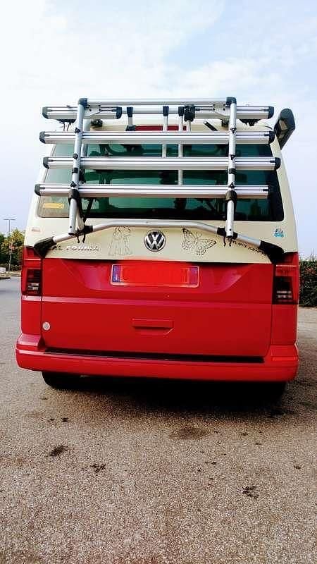 Usata VW California Beach 150 CV (110 kW) 2024 Rosso Furgone