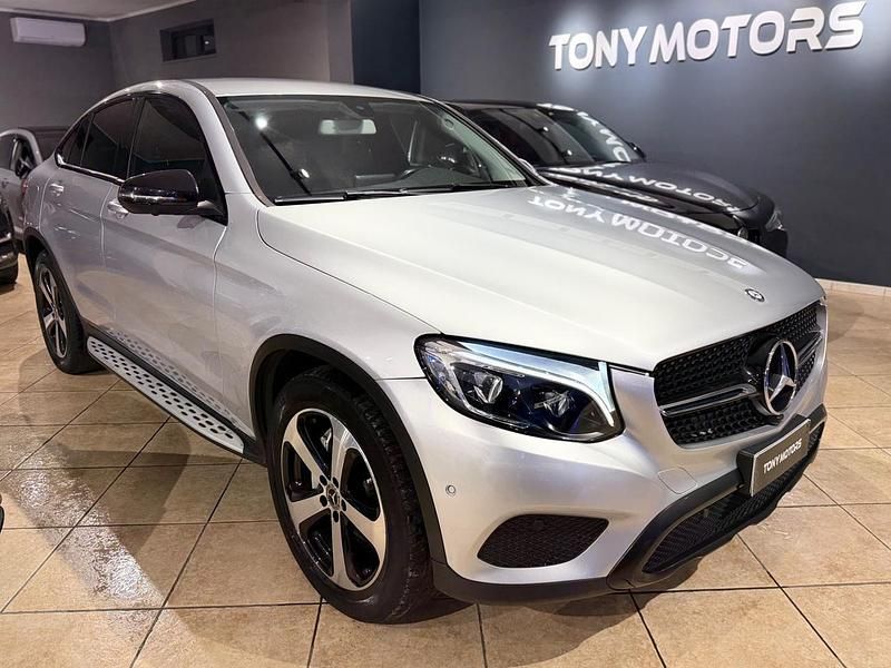 Usata Mercedes GLC220 203 CV (149 kW) 2017 Grigio Coupé