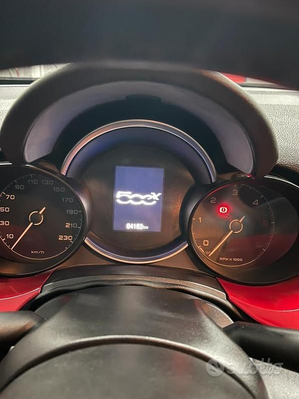 Usata Fiat 500X 120 CV (88 kW) 2019 Rosso SUV