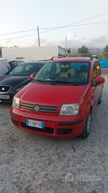 Usata Fiat Panda 60 CV (44 kW) 2010 Rosso Utilitaria