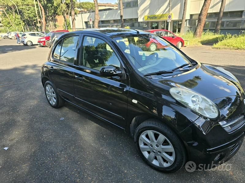 Usata Nissan Micra 2009 Nero Utilitaria