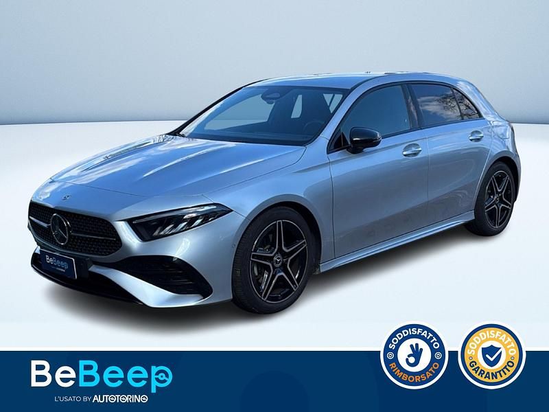 Usata Mercedes A180 Advanced Plus 116 CV (85 kW) 2024 Argento metallizzato Berlina