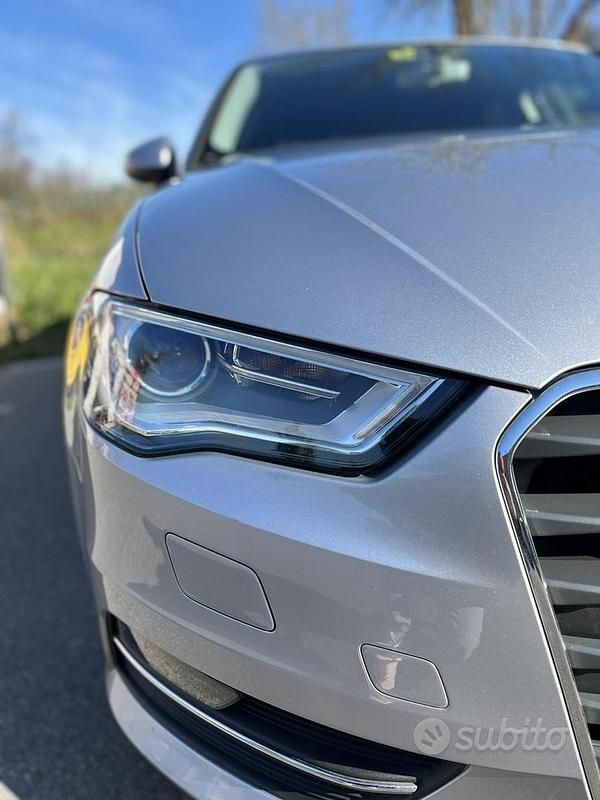 Usata Audi A3 Ambiente 110 CV (80 kW) 2016 Grigio Berlina