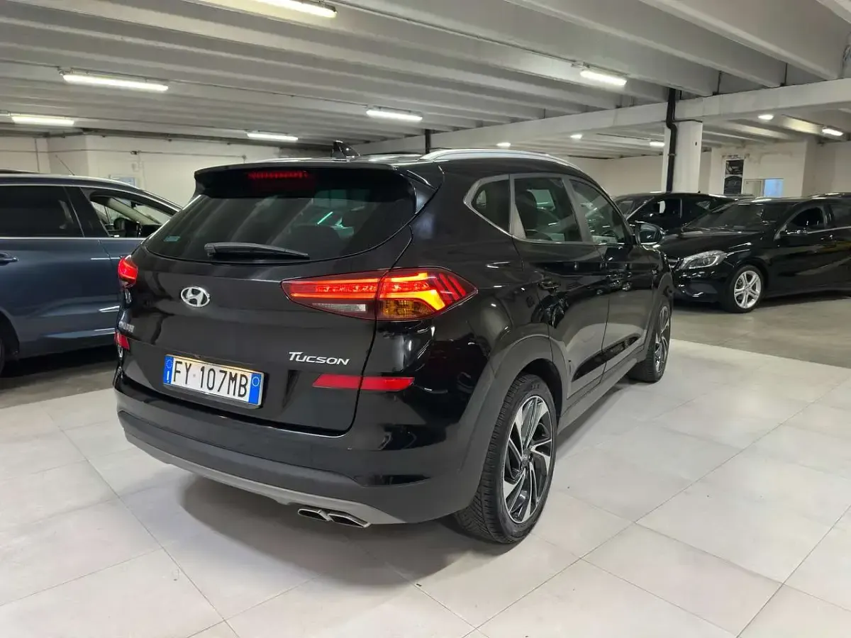 Usata Hyundai Tucson 136 CV (100 kW) 2019 Nero SUV