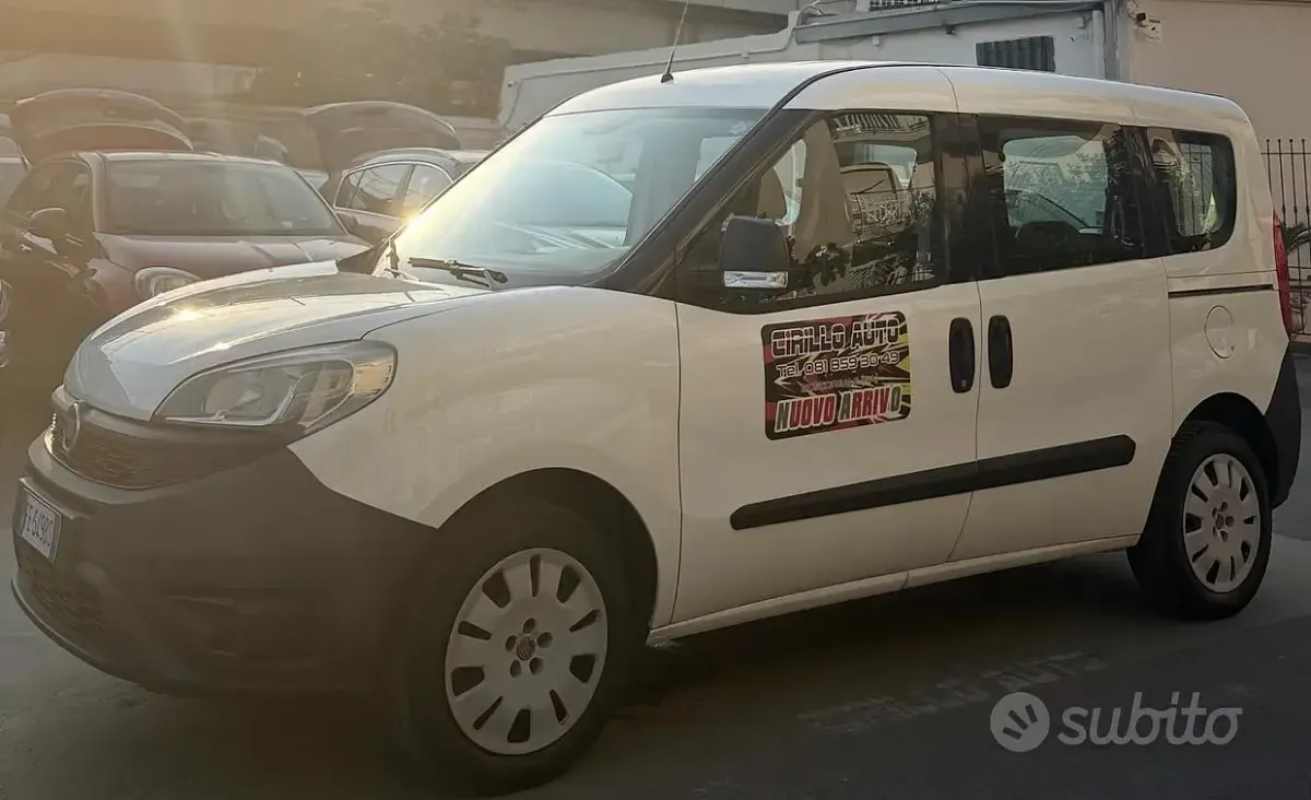 Usata Fiat Doblò 105 CV (77 kW) 2016 Bianco Monovolume