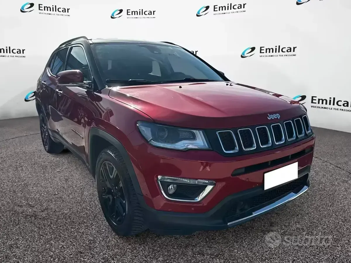 Usata Jeep Compass 120 CV (88 kW) 2018 Rosso SUV